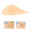 Bij triangular-teardrop vorm siliconen borst vormt huid kleur 150-700g / pc voor post operatie vrouwen body balans