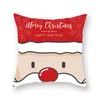 Christmas Pillowcase Santa Cluas Pillow Covers Merry Christmas Decoration for Home Xmas Ornaments 32 Styles JJB10903