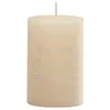 Klassisk elfenbensvitt ljus Clindrical Romantic Smokeless Candle Home Decoration Shooting Bakgrund Rekvisita Födelsedagspresenter Fest