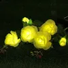 1pc / 2pcs LED Solar Lawn Light Simulation Flower Lamp Miscoloration Ball-Flower Outdoor Yard Lighting - 1pc