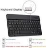 Bluetooth-tangentbord Läderfodral med pennhållare för iPad 10,2 tum 7:e 8:e 9:e generationen A2197 iPad pro 10,5 Smart Cover