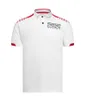 2021 Summer F1 Formula One Racing Polo Shirt غير رسمي بأكمام صغيرة من طية صدر الستيرت ، ملابس عمل كبيرة يمكن تخصيصها لـ FAN213W