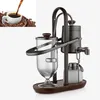 Siphon Pot Belgisch Koffiezetapparaat Vacuüm Pot Koper en Glas Sifon Sifon Drop Water Drop Balancing Manual Coffee Brewing