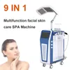 9 in 1 Hydra Mikrodermabrasion Mesotherapie RF Wasser Dermabrasion LED PDT Sauerstoff Jet BIO Facelift Ultraschallgerät