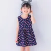 2 3 4 5 6 jaar zomer meisje prinses jurk katoen aardbeien jurken polka dot kids jurken voor meisjes mode kinderkleding q0716