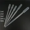 Lab Supplies Laboratory Pipette 0.2ml/0.5ml/1ml/2ml/3ml/3ml-L/5ml/10ml Plastic Disposable Graduated Container Liquid Dropper Equipment Straw