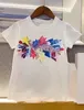 Baby pojkar tshirts sommar barn kort ärm t shirt bomullstoppar tees flicka barn kläder baby kläder251v4427401