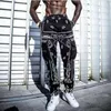 Spodnie mody Mężczyźni Streetwear Jogger Hip Hop Luźne Pantalones Spodnie Cargo Casual Sport Druku Oversize Men's