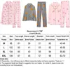 Pajama Set för kvinnor Sexig Leopard Pajama Vår Höst Sleepwear Passar Långärmad Hemkläder Casual Outwear 2pieces Striped 210330