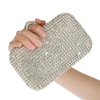 Glanzende waterboor beroemde handtas Mode-ring Mini handtas opgerichte diner jurk portemonnees en handtassen luxe design clutch tassen