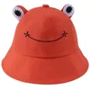 Mode petite grenouille fraîche seau chapeau pour femmes été automne plaine randonnée en plein air plage casquette de pêche crème solaire femme chapeau de soleil large bord chapeaux