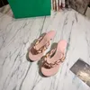 Tasarımcı Kadın sandalet Moda plaj Sandalet Düz Slaytlar Parmak Arası Terlikler Dokuma terlik Kadın Tasarımcılar kutu Boyut 35-41 ile silde