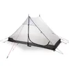Tält och skyddsrum 3f ul Gear High Quality 2 Personer 3 säsonger 4 Inner Out Door Camping Tent