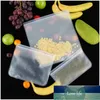 Conjuntos de organização EVA Alimentos Saco de Armazenamento Recipientes REUSABLE REUSABLE REUSABLE Freezer Fechar Zip Fechamento Fresco Cozinha Organizer Bolsa Envoltório