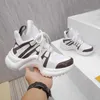 2023 Luxury Designer Archlight Runway Dress Shoes Soe Up in Metallic Silver Trainer Trainers Leather Sneakers With Box