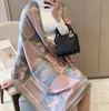 Designer womens scarf cashmere scarf Women winter scarves ladies Shawls Big Letter pattern wool Landscape animal Print Pashminas 65cm X 180cm3709833