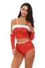 Fun Christmas Suit Female Uniform Temptation Role Play Sexy Womens Lace Feather Christmas Erotic Lingerie Set 211208