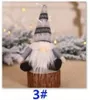 DHL Ship Ornement de Noël tricoté en peluche Gnome poupée arbre de Noël tenture murale pendentif décor de vacances cadeau décorations d'arbre4024858