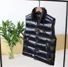 Down jacket vest men and women autumn Outerwear winter thick slimming shiny vest white duck down sleeveless brand267e