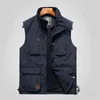 Veste sans manches à séchage rapide mince en plein air Pographie Pêche Multi-poches Gilet décontracté Hommes Gilet 7838 211104