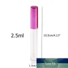 1 PC 2.5 ml Pusta Lip Gloss Tube Mini Mini Mini Refillable Butelka Lipgloss Próbki Lip Baldm Butelka Pojemnik Butelka Narzędzia kosmetyczne z gumową wstawką Cena fabryczna Expert Design Quality