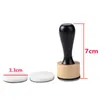 Wholesale Mini Ink Blending Tool Round Domed Foam Refills Replacement Applicators Storage Jars for Scrapbooking Stamping Tools 210702