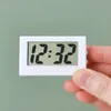 Inne zegary Akcesoria Mini Cyfrowy Zegar Wysokiej Jakości Wyświetlacz LCD Partia Elektroniczna Dekoracja Desktop dla Dormitorium Office Domowe U6N7
