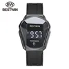 Regarder Man Sport Digital Male Scred Affichage LED Electronic Wrist Shatch Men Horloge en acier inoxydable Morloge de bracelet9555627