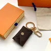 Llavero hecho a mano Llavero Fashion Wallet Colgante Cadena de coche Flor Mini bolsa pequeña Joyería Accesorios de regalo