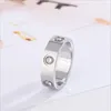 Anéis de amor em ouro rosa para mulheres e homens prometem design de alta qualidade charme anel de prata em aço inoxidável masculino designer de luxo joalheiro295U