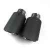 Glossy Stainless Steel Muffler End Pipe Exhaust Tip For Universal Akrapovic Carbon Tail Tips(One PCS)