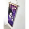 Genshin Impact Poster Mona Keqing Anime Picture Wall Canvas Poster Art Game Scroll Schilderijen voor Woonkamer Decor met Frame Y0927