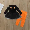 春と秋の赤ちゃんの女の子猫セット長袖服セット210528
