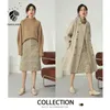 Fansilanen 100% wol oversized coltrui gebreide trui vrouwen casual streetwear herfst winter trui vrouwelijke knitwear jumper 210607