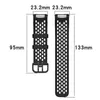 Breathable Bands For Fitbit Charge 5 Smart Watch Bracelet Soft TPU Wrist Band Watch Strap For Fitbit Charge5 Small Large