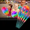 LED Cotton Candy Glo Rożki Kolorowe Light Stick Flash Glow do koncertów wokalnych wieczór