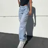 Calças jeans mulheres 90s jeans para meninas femininas moda vintage alta cintura calças harajuku s streetwear 211129