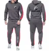 Mens Tracksuit Can-Am BRP Hoodie Passar Män Trend Fleece Hoodie Sweatshirt + Sportbyxor 2piece Casual Jogger kostym Sportkläder G1217