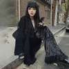 Готические развратные брюки Женщины TRAF Y2K Брюки Летняя Одежда Emo Vintage Streetwear Aestheatic E Girl Punk Leggings 22530A 210712