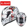 Nouveau FF358 casque de moto intégral homme femme course casque capacete LS2 cascos para moto Certification ECE