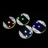 LED Light Fles Sticker Ronde Waterdichte Flash Coasters Mat Paster Hoge Helderheid Ultra Dunne Cup Stickers Party Gift