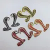 3D Metall Mustang Snake Cobra Logo Emblem Abzeichen Aufkleber Auto Kotflügel Seitenaufkleber für Ford Mustang Shelby GT8893922