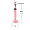 ZL0527 Outils de nettoyage ménager Accessoires Dissolvant haute pression Tuyau d'aspiration Air Power Drain Blaster Manuel Évier Plongeur Ouvre Salle De Bains Nettoyant Aspiration