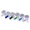 Glass Bowl Male 14mm Colorful 18mm Color bar horn bong bowls Hookahs accessory smoking pipes release Smok water pipe