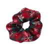 الأزياء مرونة عيد الميلاد scrunchie الشعر العصابات المطاط الملحقات اللثة البرنز الشعر حبل حبل ذيل حصان حامل غطاء الرأس XY507