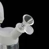 Shisha narghilè acqua pipa per fumare bong in vetro tamponare tubo in silicone giunto Alien narghilè altezza 8"