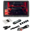 Car Video FM Transmission Funktion DC 12V 1024 * 600 HD 10.1 tums sitsback Headrest Touch Key Remote Control DVD Player Monitor