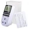 Timers Electronic Digital Timer Switch UK Plug Kitchen 7 Day 12/24 Hour Programmable Timing Socket