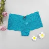 6pcs Women's Panties Sexy Lace Briefs Intimate Seamless Underpants Hollow Out Female Underwear Mid Waist Shorts Wholesale Lot 210720