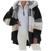 VIP Female Autumn Winter Coat Women Overcoat Plush Jacket 211014